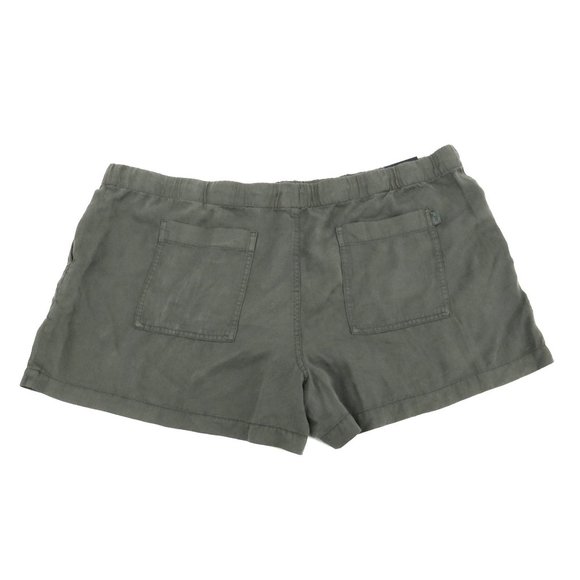 Gap Women's Easy Fit Gray Pull-On Shorts Pockets XXL NWT $44.95 - Picture 4 of 4